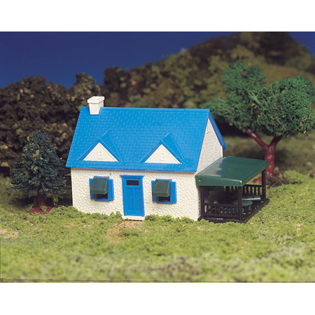 BACHMANN - HO Snap KIT Cape Cod House Plastic Model Building Kit (45131)