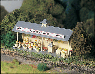 BACHMANN O Scale Roadside Stand (45621) 022899456218 B0006O41V4