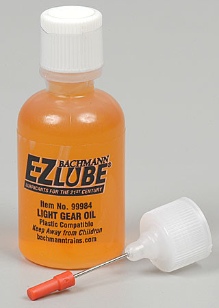 BACHMANN EZ Lube Light Gear Oil Train Track Cleaner and Lubricant