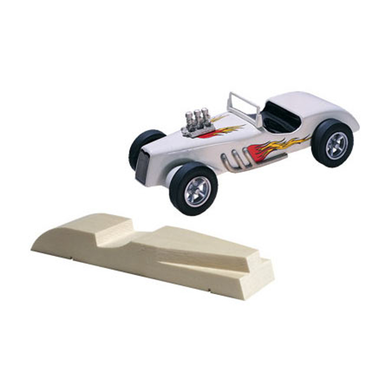  Funnycar Pre-Weighted Compatible with Pinewood Derby Cars :  Arts, Crafts & Sewing