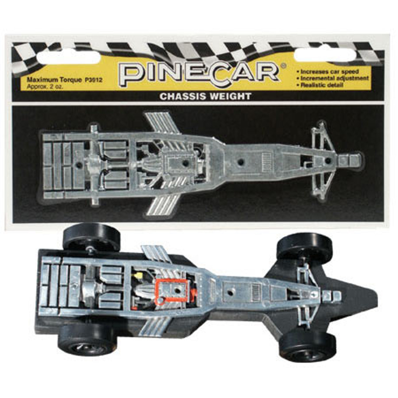 PINECAR PINEWOOD DERBY P353 BAR WEIGHTS 2 OZ NEW NIP - C&S Sports and Hobby