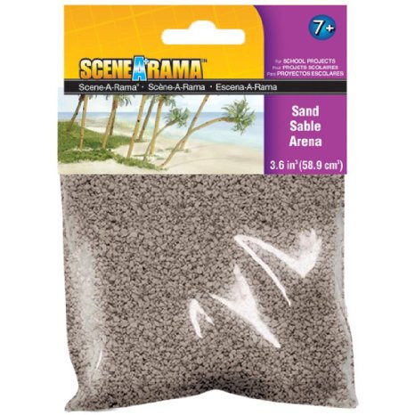 WOODLAND SCENICS - Scene-A-Rama Scenery Bags Sand 2oz (SP4189)
