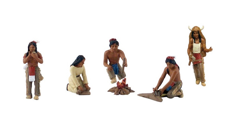 WOODLAND SCENICS - Scene Setters Native Americans - School Project (SP4443)