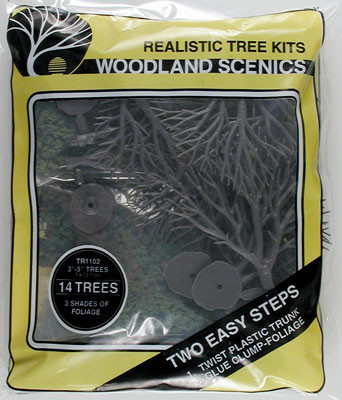1102 Deciduous Tree Kit 14 Trees