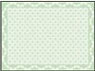 BRODNAX PRINTS - 1" Scale Rug: Glory Green Dollhouse Miniature (RG460)