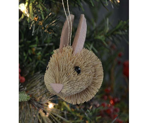 Bunny Bauble Brushart Ornament - Thumbnail 4