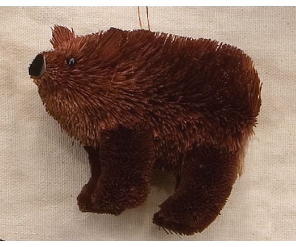 Brushart Brown Bear Ornament - Thumbnail 2