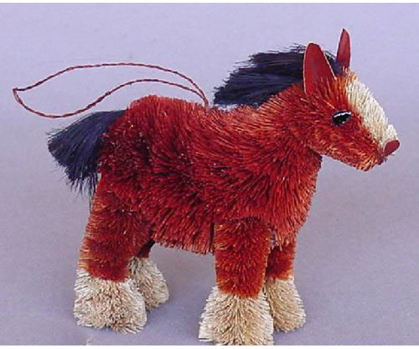 Buy the Brushart Horse Shire (Christmas) Ornament on SALE at Oakridge