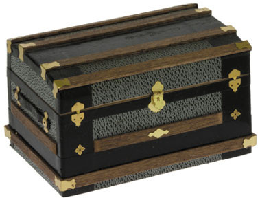 CATS PAW - 1 Inch Scale Miniature Small Gentlemen's Trunk Kit (S13)