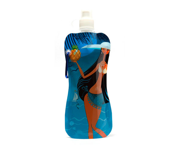 ZEE'S CREATIONS - Pocket Bottle - Blue Lady (CB1001)