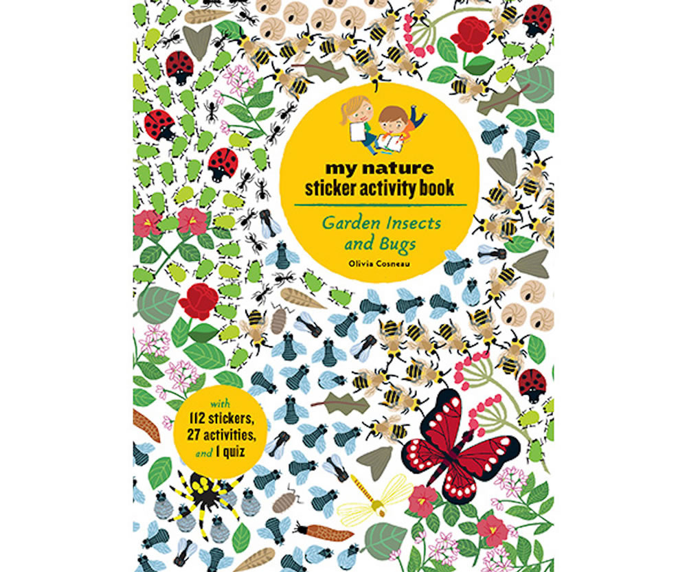 CHRONICLE BOOKS - Garden Insects & Bugs My Nature Sticker Book (CB9781616896645)