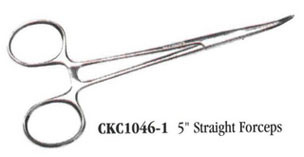 CIR-KIT - Hobby & Miniaturist's 5 Inch Straight Locking Forceps (CK1046-1)