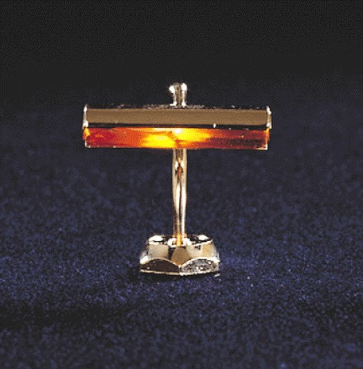 CIR-KIT - 1 Inch Scale Dollhouse Miniature Lighting - Brass Desk Lamp (CK4881)