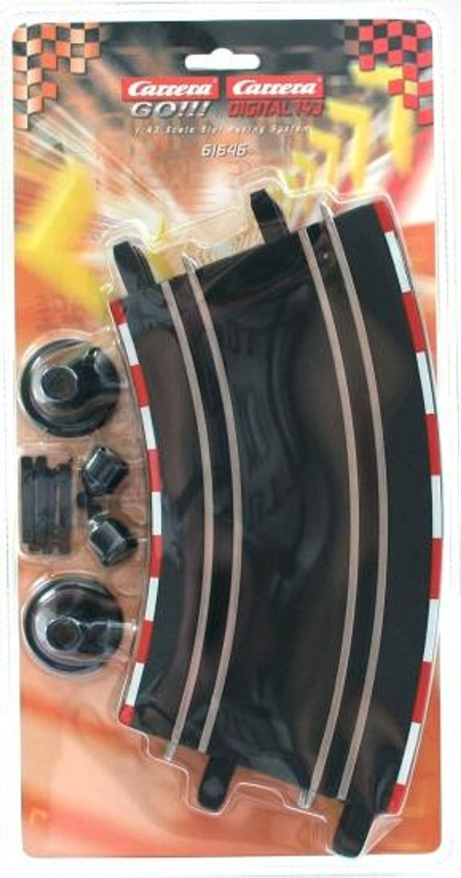 CARRERA GO! (1:43 Scale) High banked Curve Slot Car Race Track Pack (4  Pieces) (61646) 4007486616462 B0027P8Q3Y