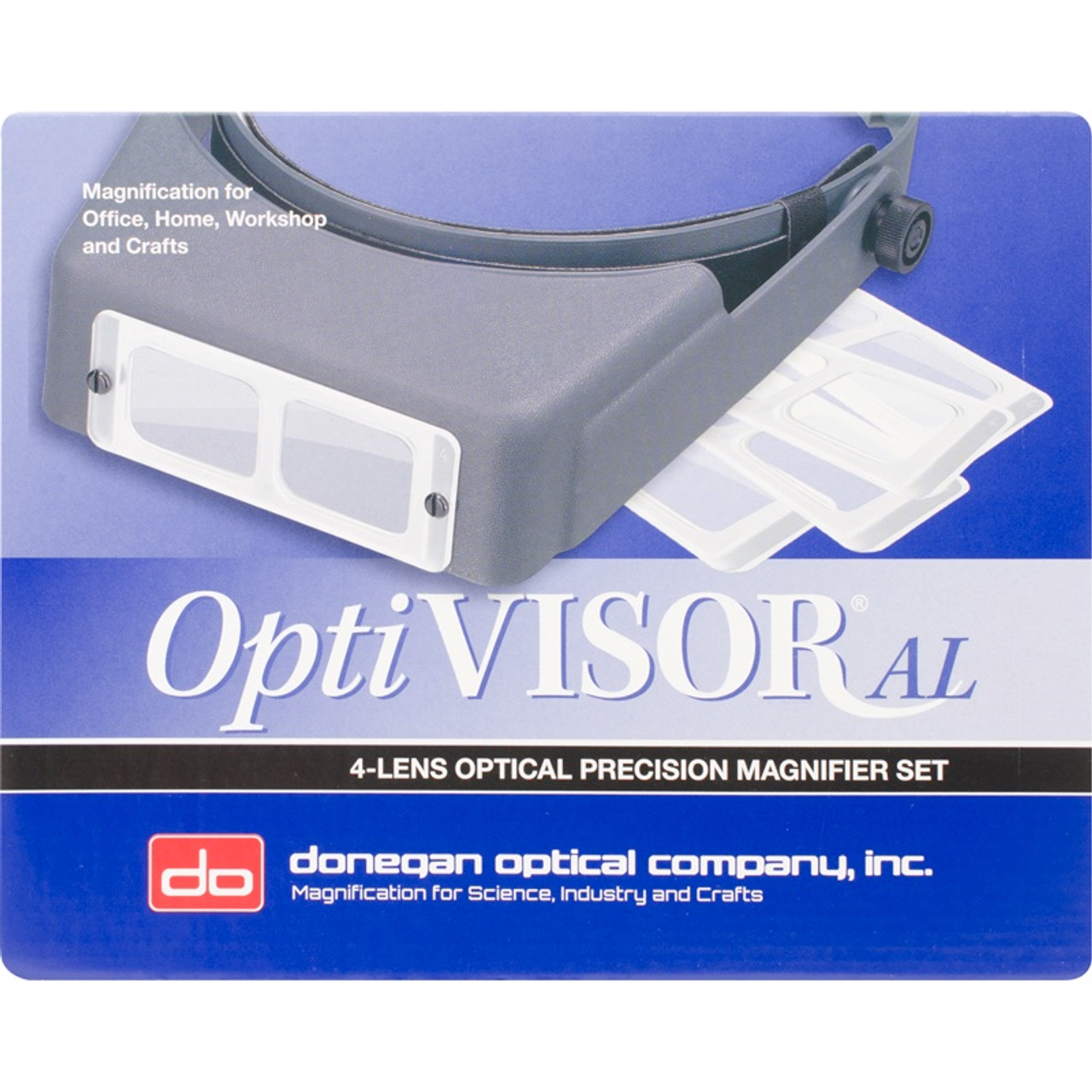 Donegan OptiVISOR DA-5 2.5 X Magnification at 8