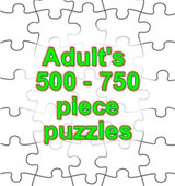 500 - 750 PIECE PUZZLES