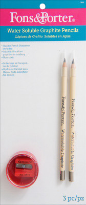 Dritz Mechanical Fabric Pencil Set, 0.9mm, White