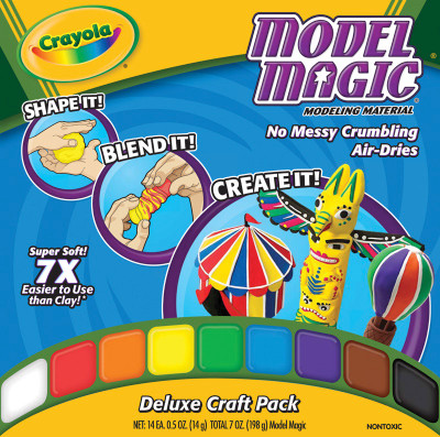 NOTIONS MARKETING Crayola Modeling Clay, Neon Assorted, 8/Pack
