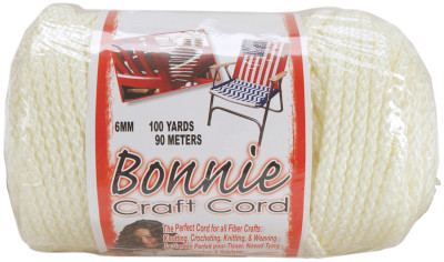 Pepperell Bonnie Macrame Craft Cord 6mmX100yd Almond