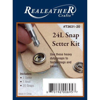 Realeather Crafts Leathercraft Kit Scout Moccasin - Size 8/9