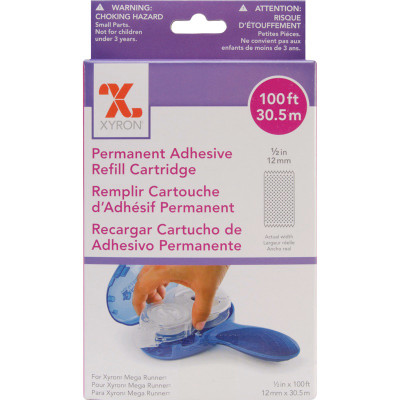  Xyron 2 Inch Refillable Permanent Adhesive Runner