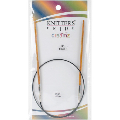 Knitter's Pride Naturalz Fixed Circular Needles 16 inch-Size 6/4mm