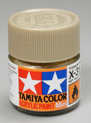 Tamiya Acrylic x12 Gloss,Gold Leaf