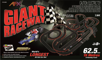 AFX TOMY HO SCALE Electric Slot Car Race Sets, Slot Cars, Track