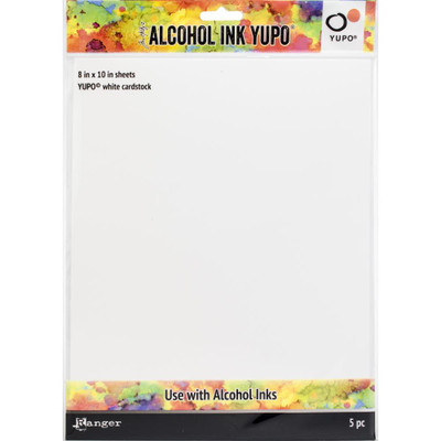 Ranger Tim Holtz Alcohol Ink Yupo Paper, Translucent 10PK TAC49722