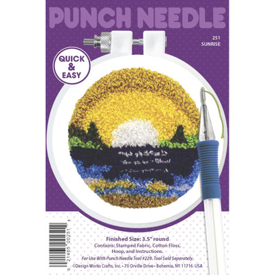 Sunrise Punch Needle Kit by Loops & Threads®
