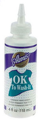 Aleene's Ok to Wash-It Fabric Glue- 2 oz.