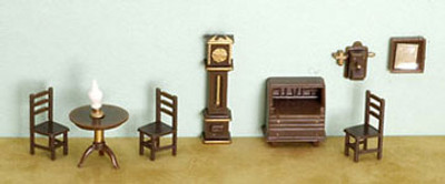 Dollhouse Miniature 1/4 Quarter Scale Bathroom Set -  Portugal