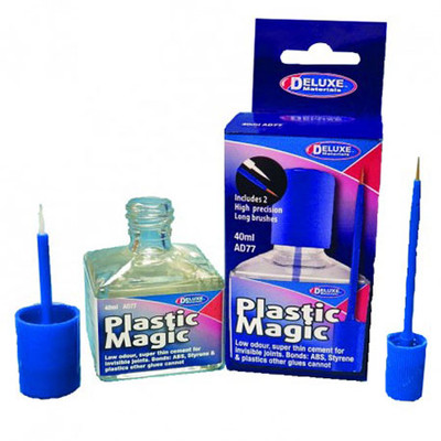 Buy the Deluxe Materials - Plastic Magic 10 Sec Cement Adhesive 40ml (Ad83)  5060243901637 on SALE at www.