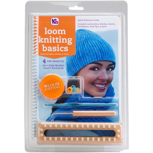 KNITTING BOARD - Loom Knitting Basics Kit - (Kb4518) 890531001535