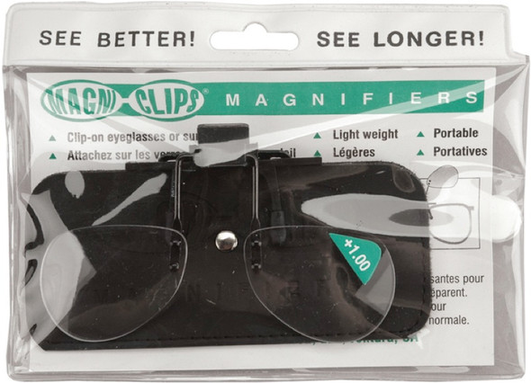 K1C2 - Magni-Clips Magnifiers-+1.00 Magnification (Mc100) 632751100991