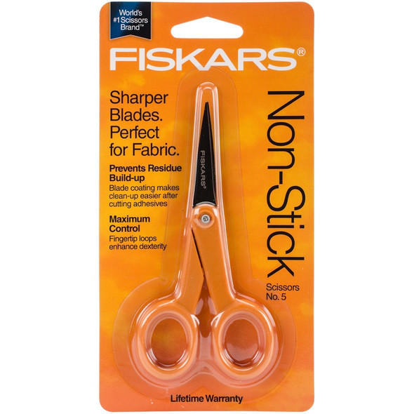 FISKARS - Non-Stick Detail Scissors 5" - (9994) 078484099940
