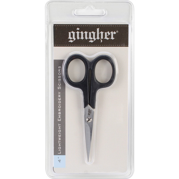 FISKARS - Gingher Lightweight Embroidery Scissors 4" - (1005102) 743921211239
