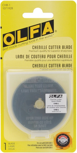OLFA - Chenille Cutter Blade Refill-1/Pkg (CHB601) 091511600841