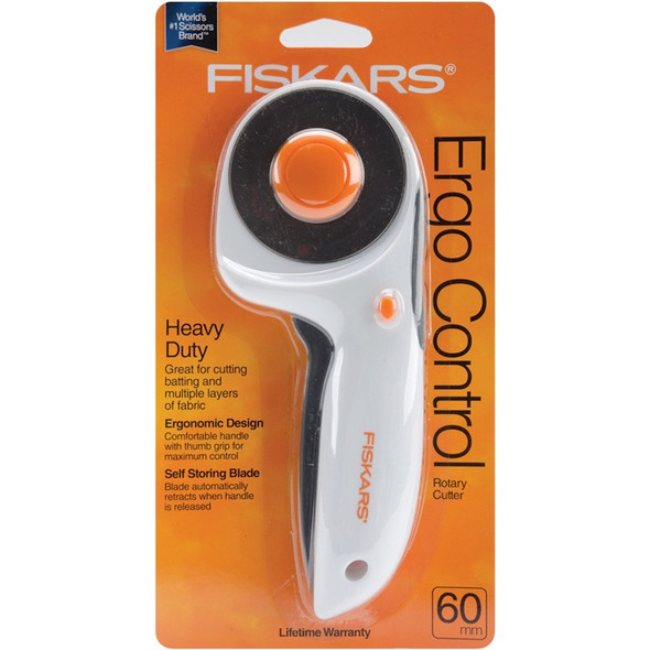 FISKARS - Comfort Grip Rotary Cutter-60mm (197940) 078484097946