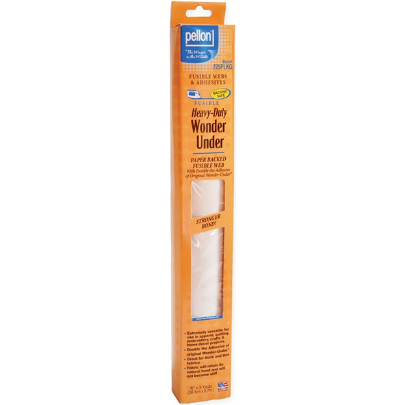 PELLON - Wonder-Under Fusible Web Heavy-Duty-15"X3yd (725PLKG) 075269009101