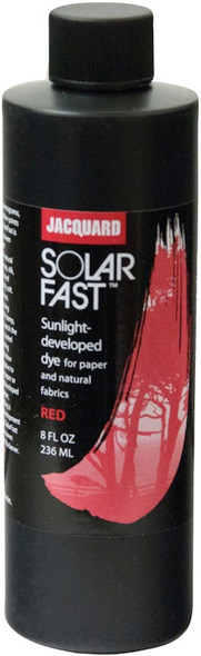 JACQUARD - Solarfast Dyes 8oz-Red (JSD-2104) 743772028833
