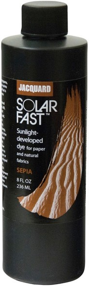 JACQUARD - Solarfast Dyes 8oz-Sepia (JSD-2111) 743772028901