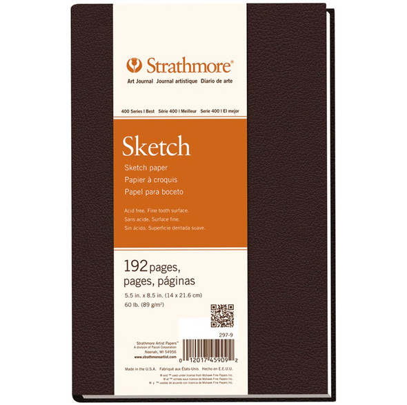 STRATHMORE - Sketch Journal 5.5"X8.5"-96 Sheets (62297900) 012017459092