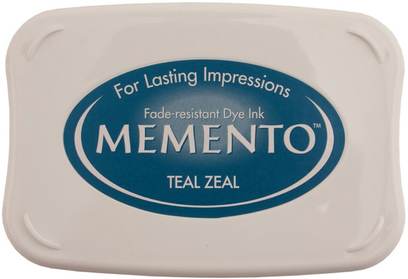 IMAGINE - Memento Dye Ink Pad-Teal Zeal (ME-000-602) 712353256026