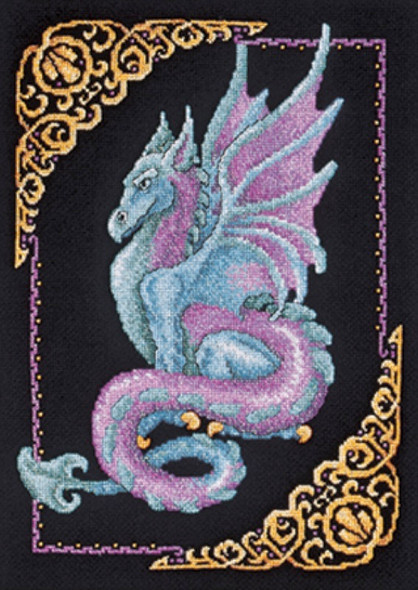 JANLYNN - Mythical Dragon Picture Counted Cross Stitch Kit-11"X15" 14 count (157-0010) 049489157102