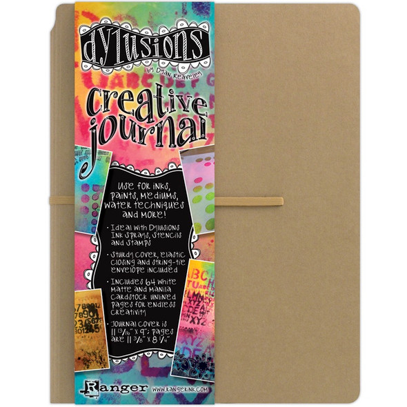 RANGER - Dyan Reaveley's Dylusions Creative Journal-Kraft 11.75"X9" (DYJ34100) 789541034100