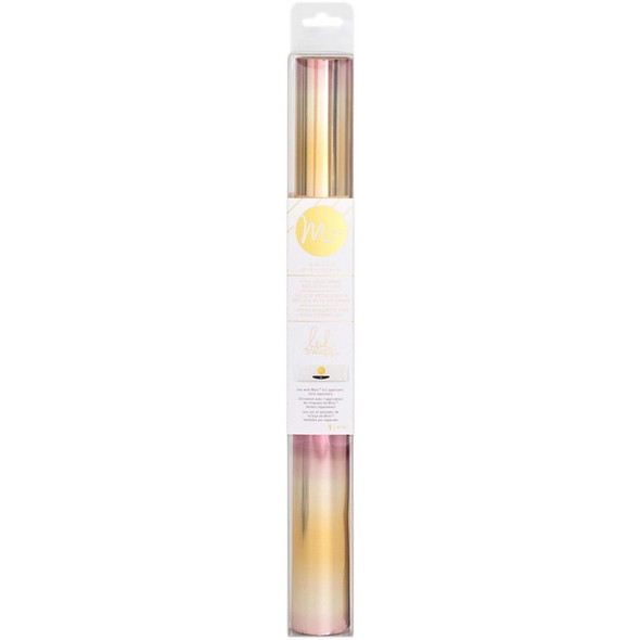 AMERICAN CRAFTS - Minc Reactive Foil 12.25"-Pink/Gold Ombre 5' Roll (HSFOIL-12990) 718813129909