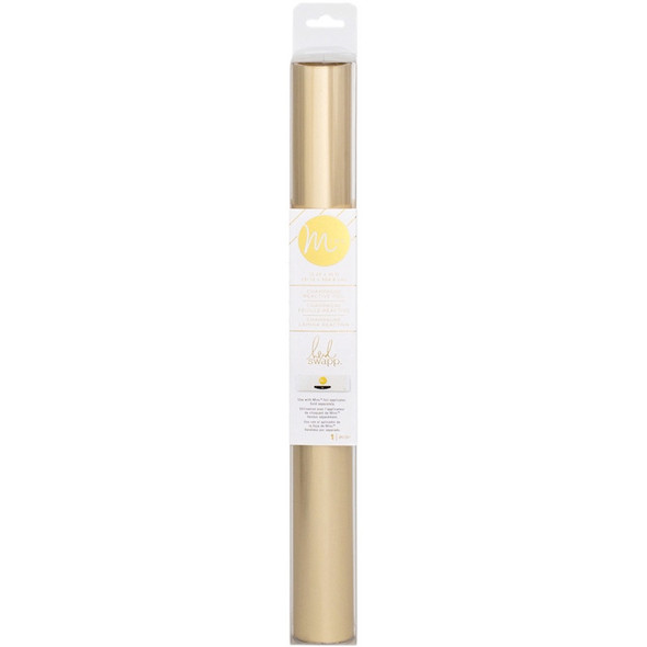 AMERICAN CRAFTS - Minc Reactive Foil 12.25"-Matte Champagne 10' Roll (HSFOIL-12992) 718813129923