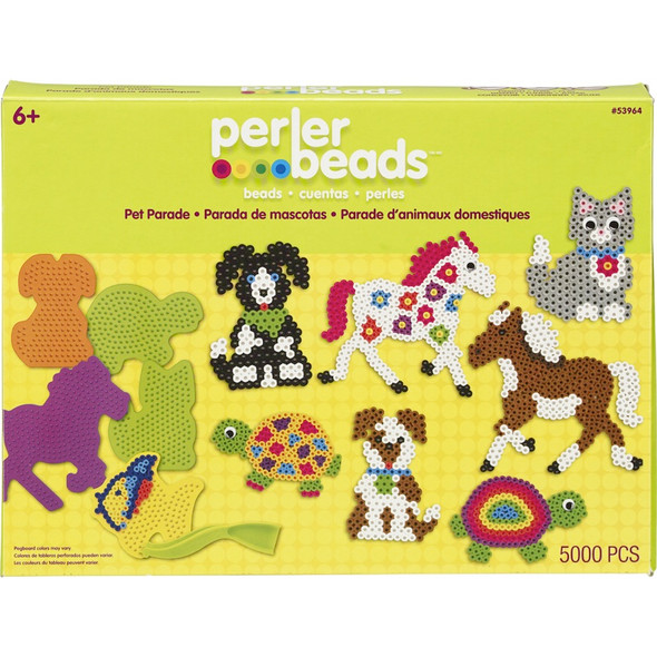 PERLER - Fused Bead Kit-Pet Parade (53964) 048533539642