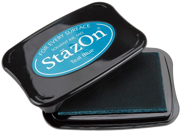 IMAGINE - Stazon Solvent Ink Pad-Teal Blue (SZ-63) 712353150638